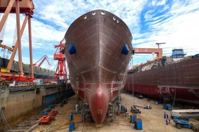 Китай стал лидером по производству грузовых судов