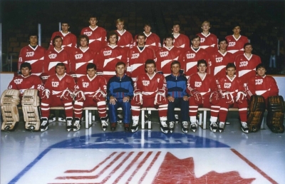 Хоккейная сборная СССР перед Кубком Канады-87. Матчи и поход в гости к Грецки